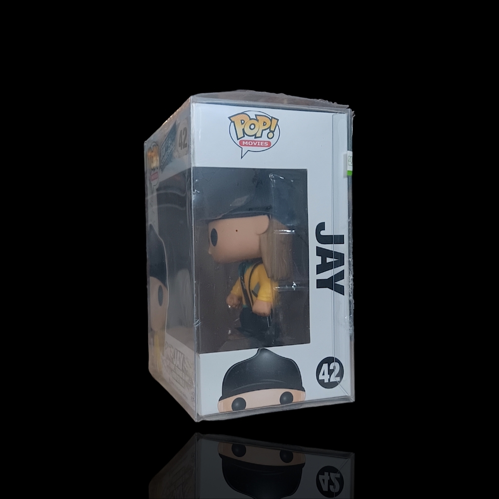Funko Pop Movies Jay and Silent Bob 42 Jay unopened W/Pop Protector - Picture 3 of 13